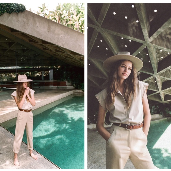 Lack of Color Zulu Rancher Hat Beige Size L - Picture 4 of 12